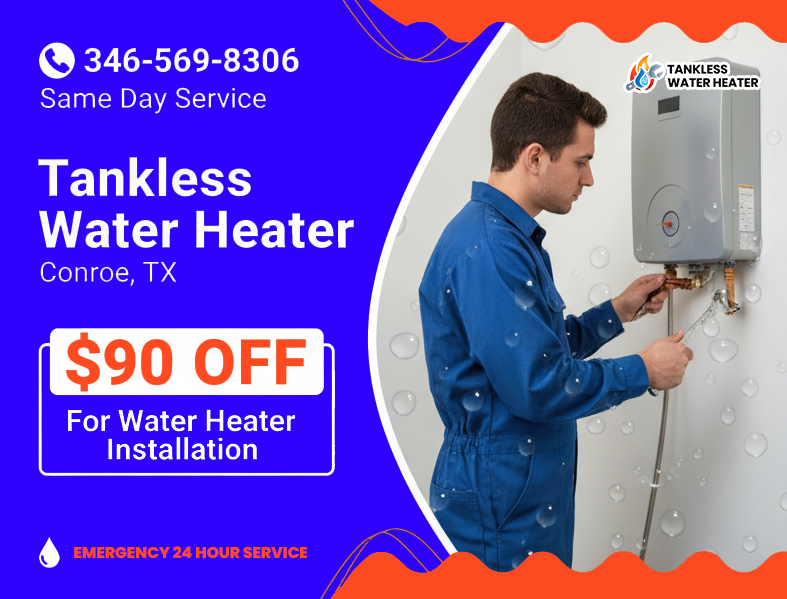 install heater Conroe TX